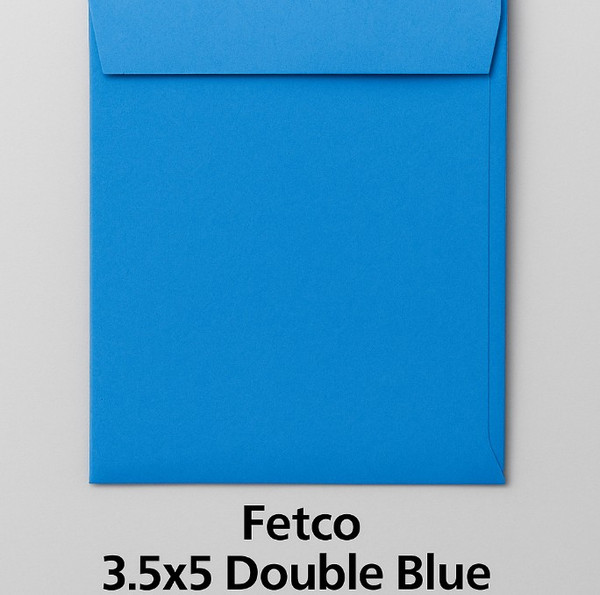 3.5X5 Double Blue