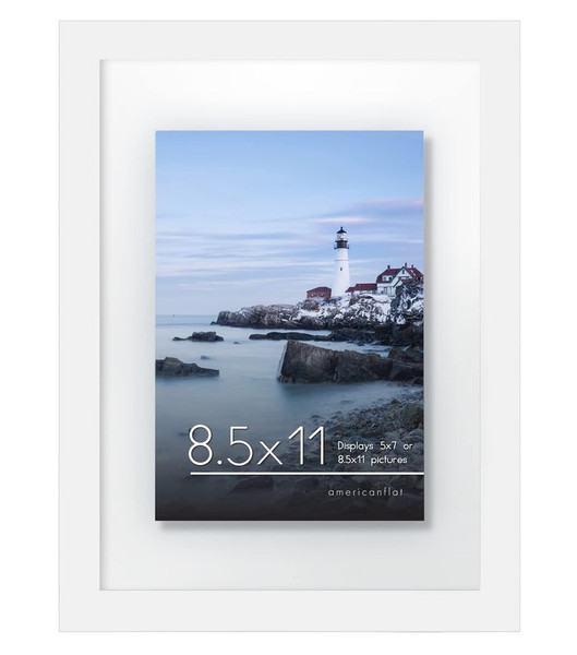 8.5X11" White Drift Profile #2 E/G