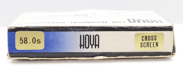 Hoya 58Mm Cross Screen 4 Filter