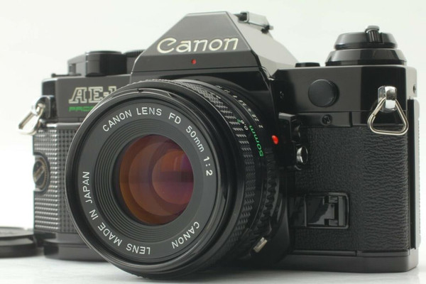 Pre-Owned - Canon AE-1 Program Black W/50MM 1 8 FD/SC lens