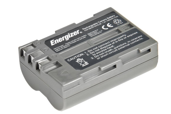 Bower ENB-NEL3E Energizer Digital Replacement Battery EN-EL3E for Nikon D100, D200, D300, D300s, D50, D70, D70s, D700, D80 and D90 (Black)