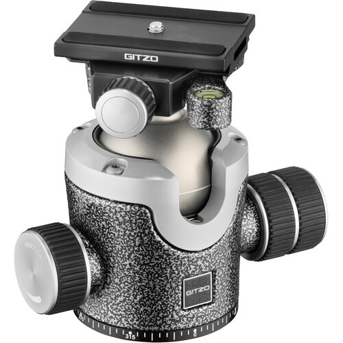 Gitzo - GIGH4383QD Series 4 Center Ball Head with Arca-Type Screw Knob QR Receiver