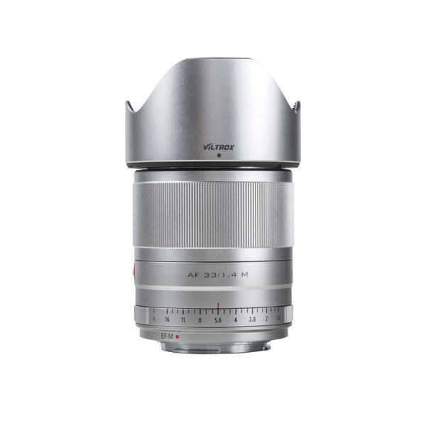 Viltrox 33mm f/1.4 STM lens for Canon EF-M Silver