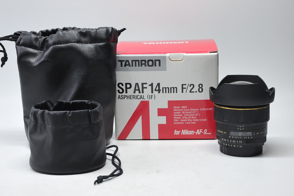 Pre-Owned - Tamron Super Wide Angle SP AF 14mm f/2.8 Aspherical IF Autofocus Lens for Nikon AF