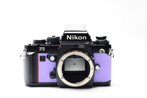 Pre-Owned - Custom Nikon F3 HP Body Film Camera (purple Colors)