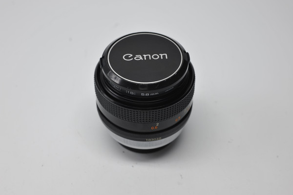 Pre-Owned - Canon 55MM F 1.2 FD S.S.C Manual focus lens