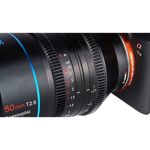 Sirui 50mm T2.9 1.6x Full-Frame Anamorphic Lens (Leica L)