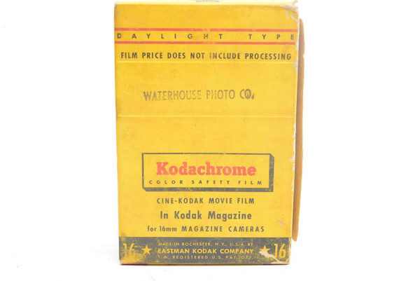EXPIRED 1957 Kodak Kodachrome 16mm Cine Kodak Movie Film for 16mm Magazine Cameras Exp 1957