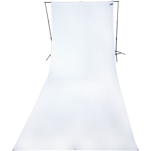 Westcott - 9X20' Wrinkle-Resistant Cotton-Hi Key White