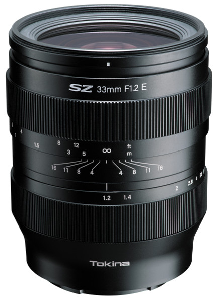 Tokina SZ 33mm F/1.2 MF Lens - Sony
