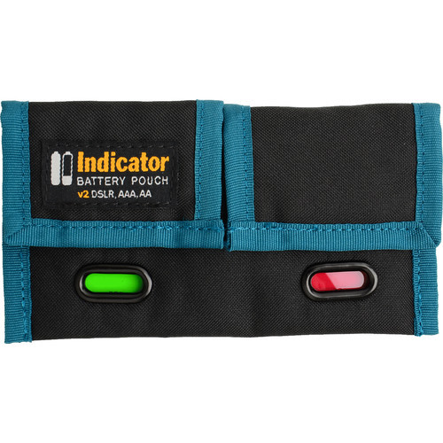 Rogue Photographic Design Indicator Battery Pouch v2 (Black/Blue)
