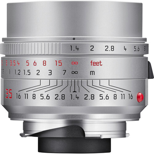 Leica - Summilux 35mm f/1.4 M ASPH. Lens (Silver, 2022 Version)