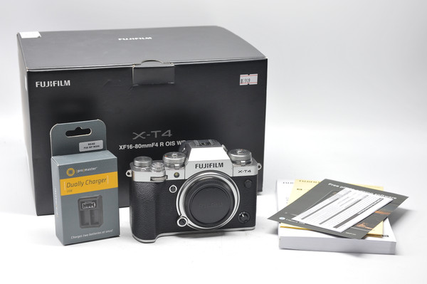 Pre-Owned - Fujifilm X-T4 Mirrorless Digital Camera Silver