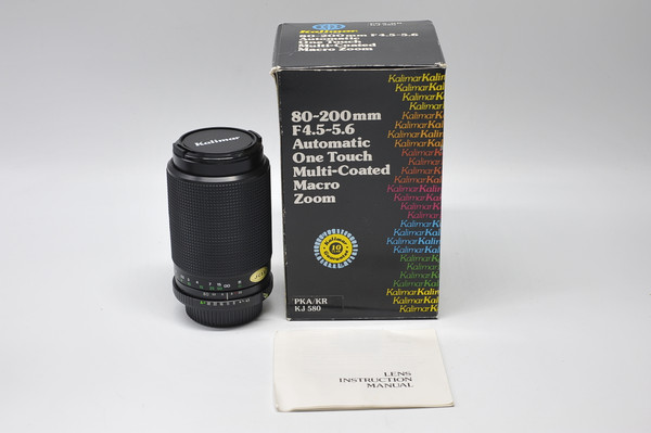 Pre-Owned - Kalimar 80-200mm f/4.5-5.6 Automatic One Touch Multi-Coated Macro Zoom for PKA/KR