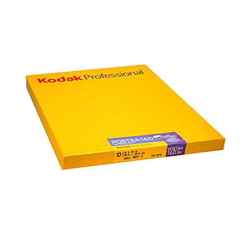 *** EXPIRED 12/2022Kodak 8 x 10" Portra 160 Color Film (10 Sheets)