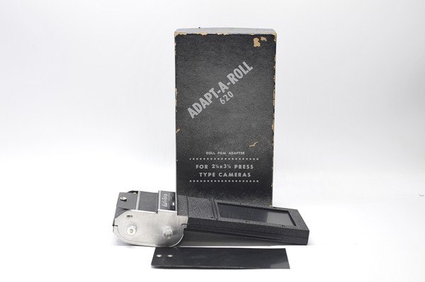Ta-Mar Adapt-A-Roll 620 Roll Film Adapter For 2 1/4x3 1/4 Press Type Cameras