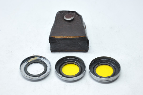 Pre-Owned - Pre War FED Assorted Filters w/Leather cases