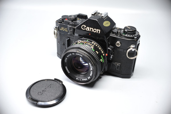 Pre-Owned - Canon A-1 w/ Canon 50mm FD/SC F/1 8