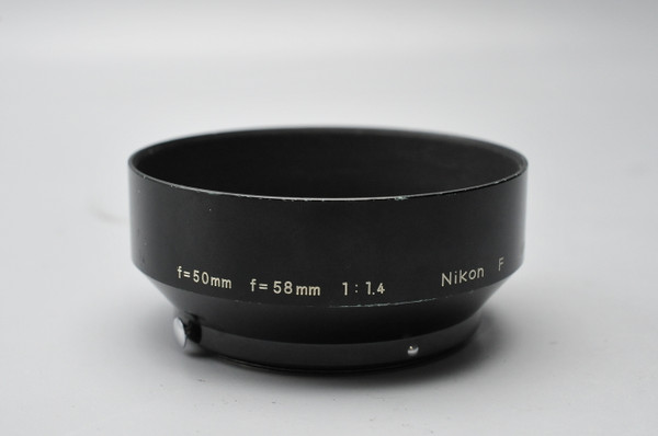 Pre-Owned - Nikon F 50mm and 58mm f/1.4 Metal Lens Hood