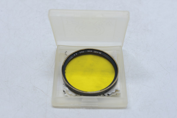 Pre-Owned - B+W 48mm Yellow 022 2x BRASS Germany