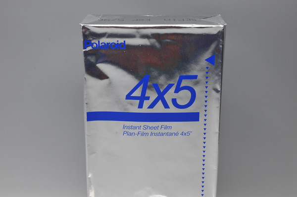 Polaroid 4x5 Sepia Instant Sheet Film ISO 200 10 sheets expired 05/1996