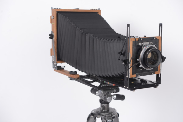 Hand made large format camera model 810 NC 8/10 W/ 300mm f/5.6 fuji lens