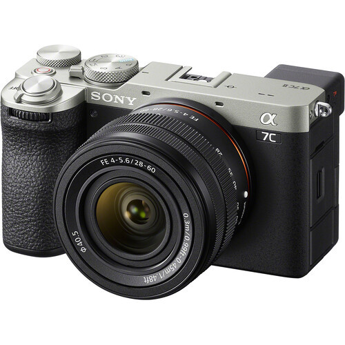 Sony - Alpha a7C II Mirrorless Camera with 28-60mm Lens (Silver)