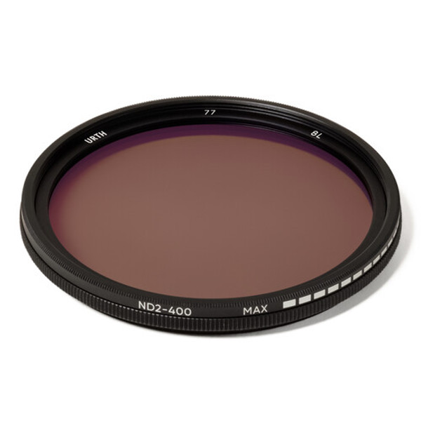 Urth ND2-400 (1-8.6 Stop) Variable ND Lens Filter (82mm)