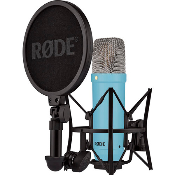 RODE NT1 Signature Series Large-Diaphragm Condenser Microphone (Blue)
