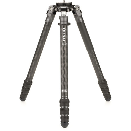 Benro Mammoth 3-Series, 4-Section Carbon Fiber Tripod