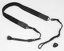Domke Gripper Camera Strap 1.5" with Swivel Quick Release - Black