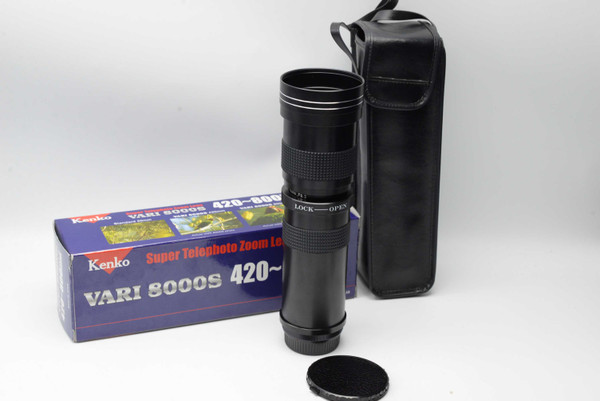 Pre-Owned - Kenko 420-800mm f/8.3-16 Vari Zoom with nikon mount converter