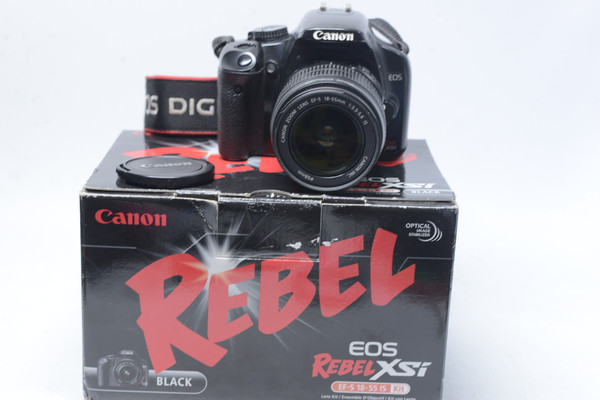 Pre-Owned - Canon Rebel XSi w/ 18-55mm *ASIS*