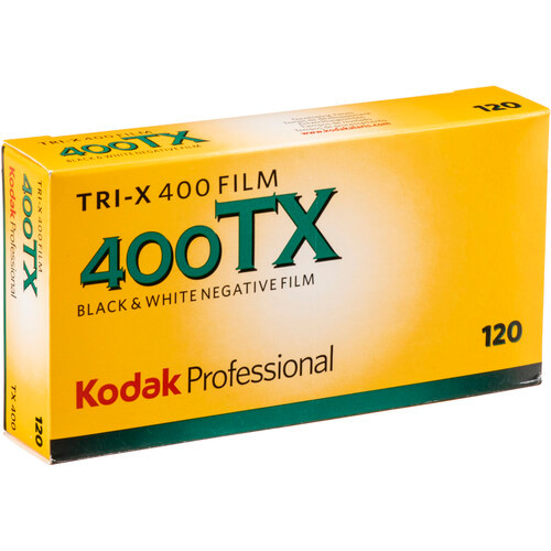 Out-dated 12/2023 Kodak Professional Tri-X 120 Film 400 (B&W) 5pk