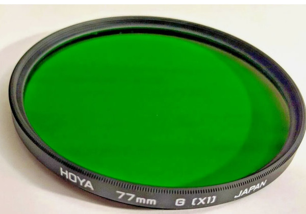 HOYA 72mm GREEN X1 PHOTOGRAPHIC LENS FILTER