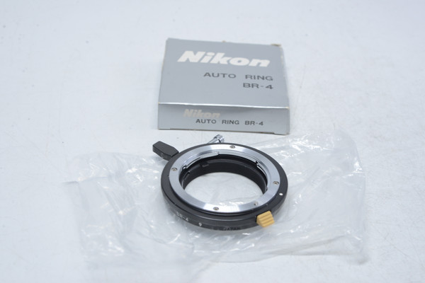 Nikon Auto BR-4 Ring Reversed Lens Aperture Opening Adapter