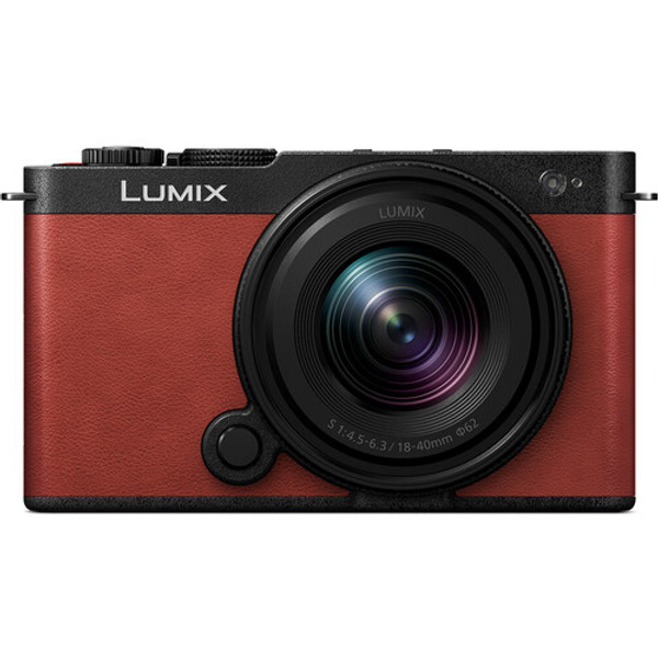 Lumix S9 Mirrorless Camera with 18-40mm f/4.5-6.3 Lens (Red)