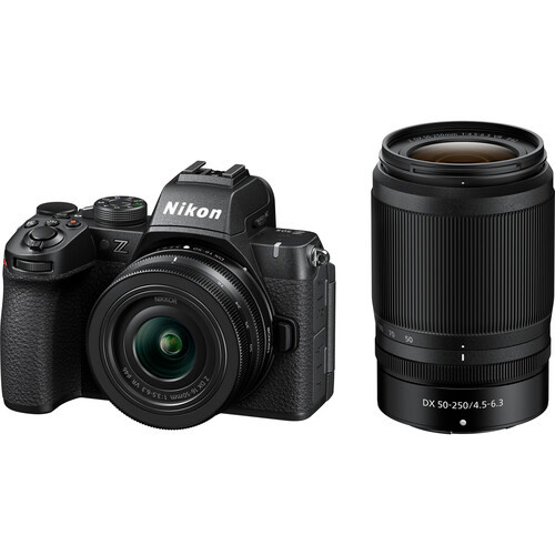 Nikon Z - Z50 II Mirrorless Digital Camera with 16-50mm f/3.5-6.3 and 50-250mm Lenses