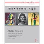 Hahnemuhle William Turner,8 1/2x11 100 % Rag, Natural White Matte Inkjet Paper, 24 mil , 310 g/mA 25 Sheets