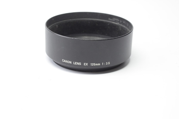 Pre-Owned - Canon EX 125mm 1:3.5 Black Aluminum Screw Mount Lens Hood
