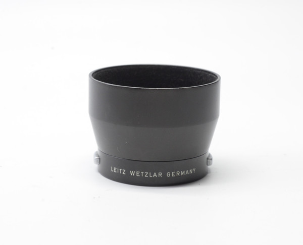 Pre-Owned - Leica Leitz Wetzlar Hood w/ Cap For 90mm f2.8 f4 & 135mm f4 f4.5 Lenses 12575 black