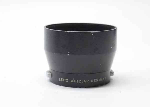 Pre-Owned - Leica Wetzlar Hood w/ Cap For 90mm f2.8 f4 & 135mm f4 f4.5 Lenses 12575 black (minor scratches)