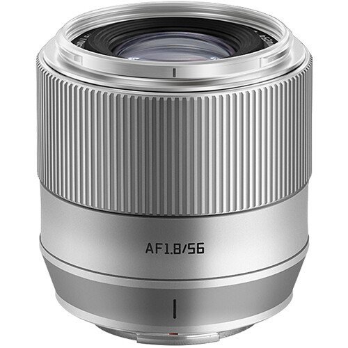 TTArtisan AF 56mm f/1.8 Lens (Nikon Z, Silver)