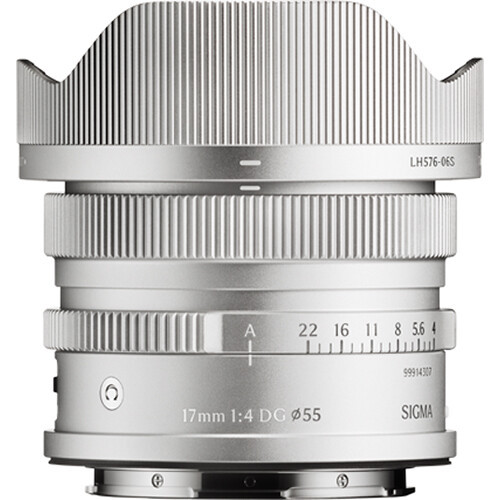 Sigma - 17mm f/4 DG Contemporary Lens (L-Mount, Silver)