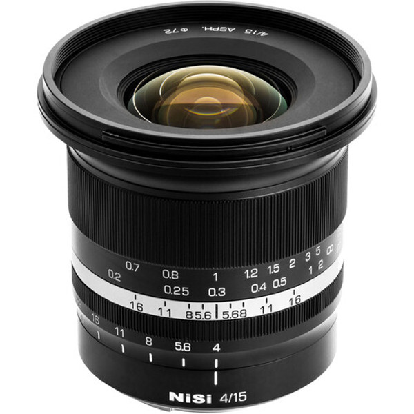 NiSi 15mm f/4 Sunstar ASPH Lens for Sony E (Black)