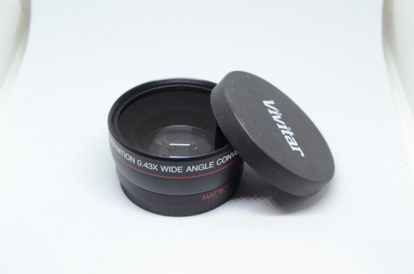 Pre-Owned Vivitar 0.43x Professional 40.5mm Wide Angle Lens w/ Macro