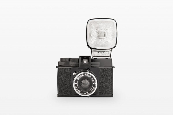Lomography Diana F+ Camera & Flash - Black Jack Edition