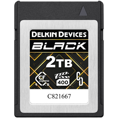 Delkin Devices 2TB BLACK CFexpress Type B 4.0 Memory Card