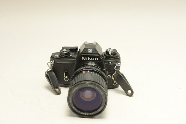 Pre-Owned - Nikon EM W. Tokina 28-70mm f/4 AIS lens film camera