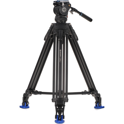 Benro A673LL Lightning Lock Tripod Kit with BV6H PLUS Head (Aluminum, 75mm Bowl)